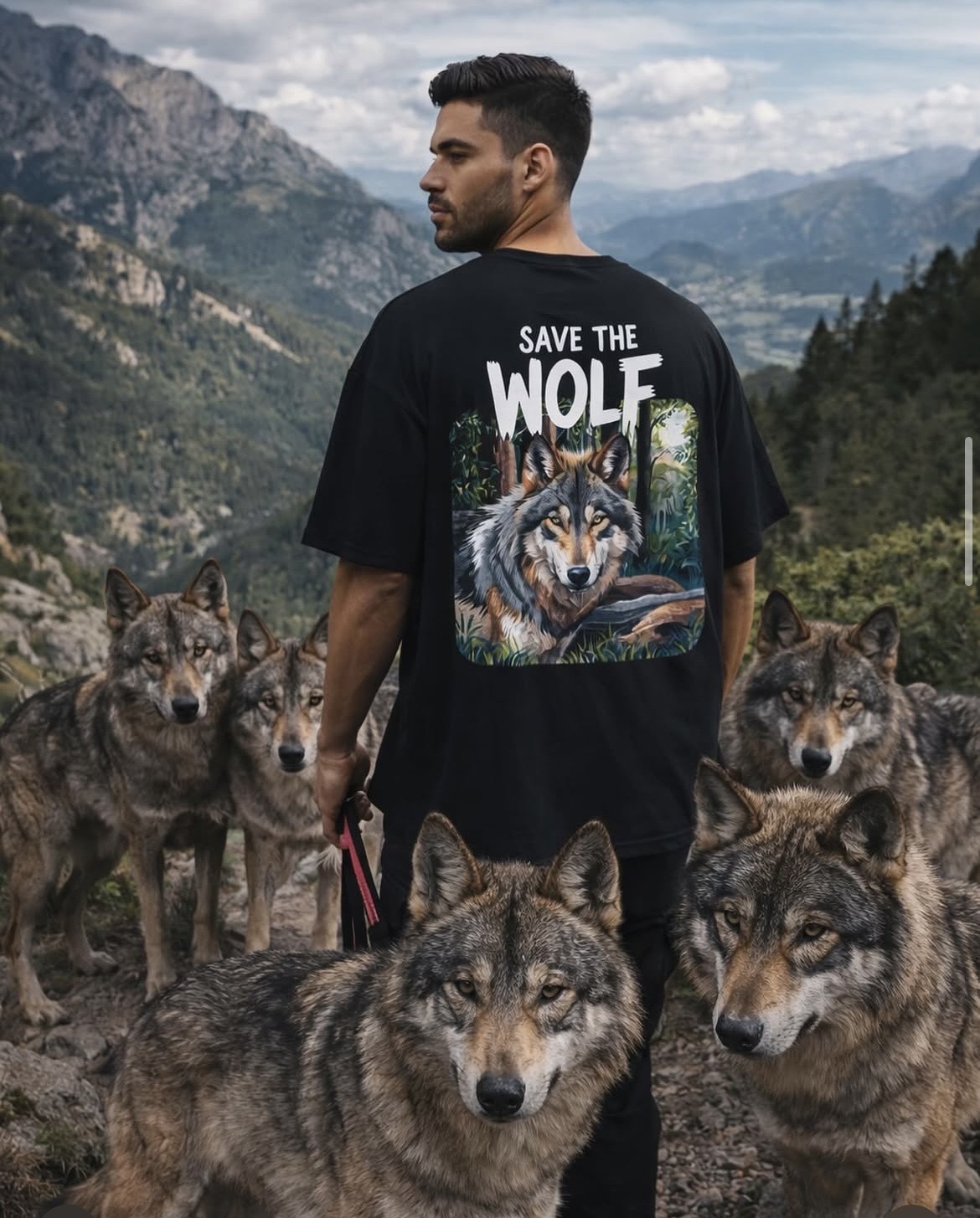 Camiseta «Save the Wolf»