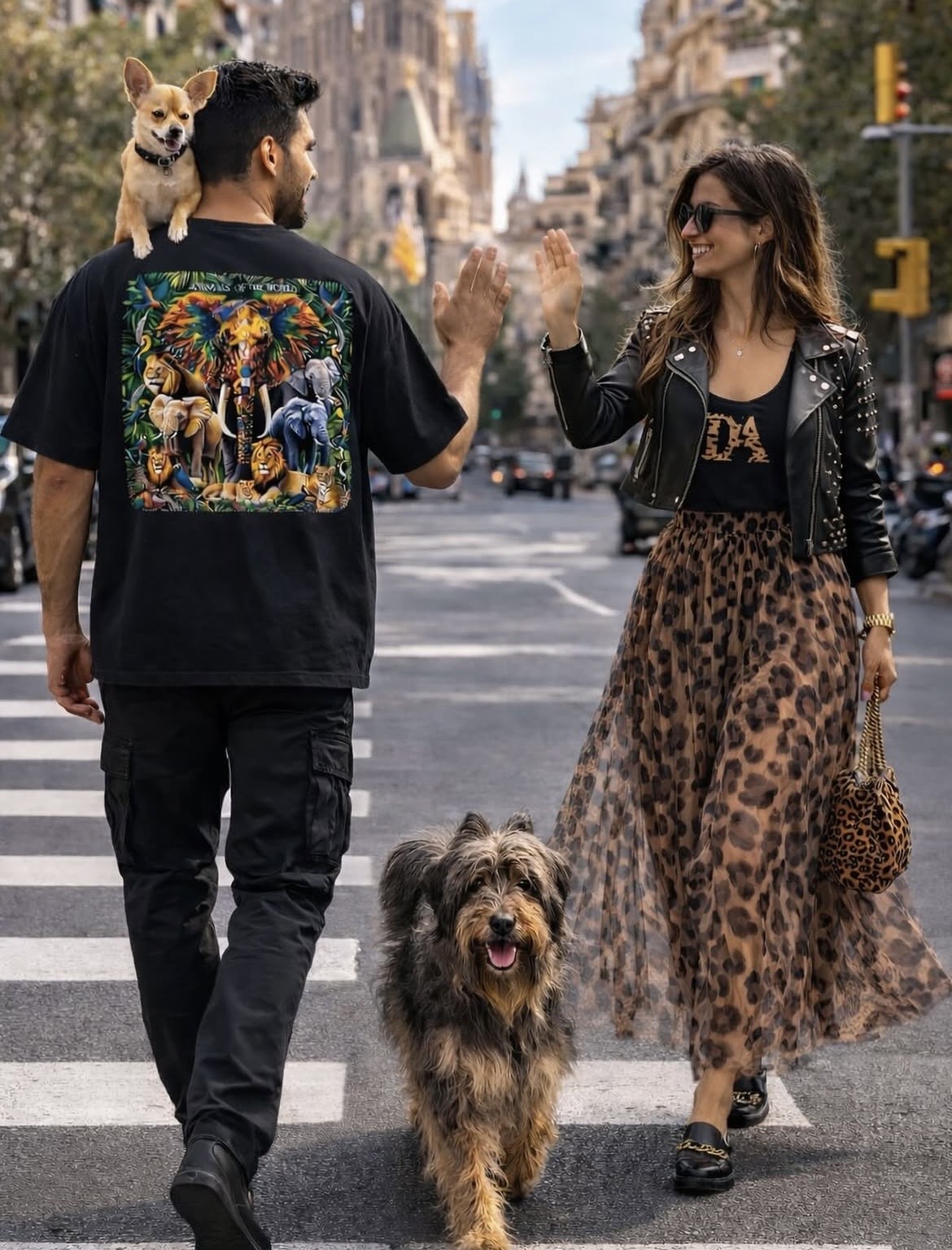 Camiseta «Animals of the World»
