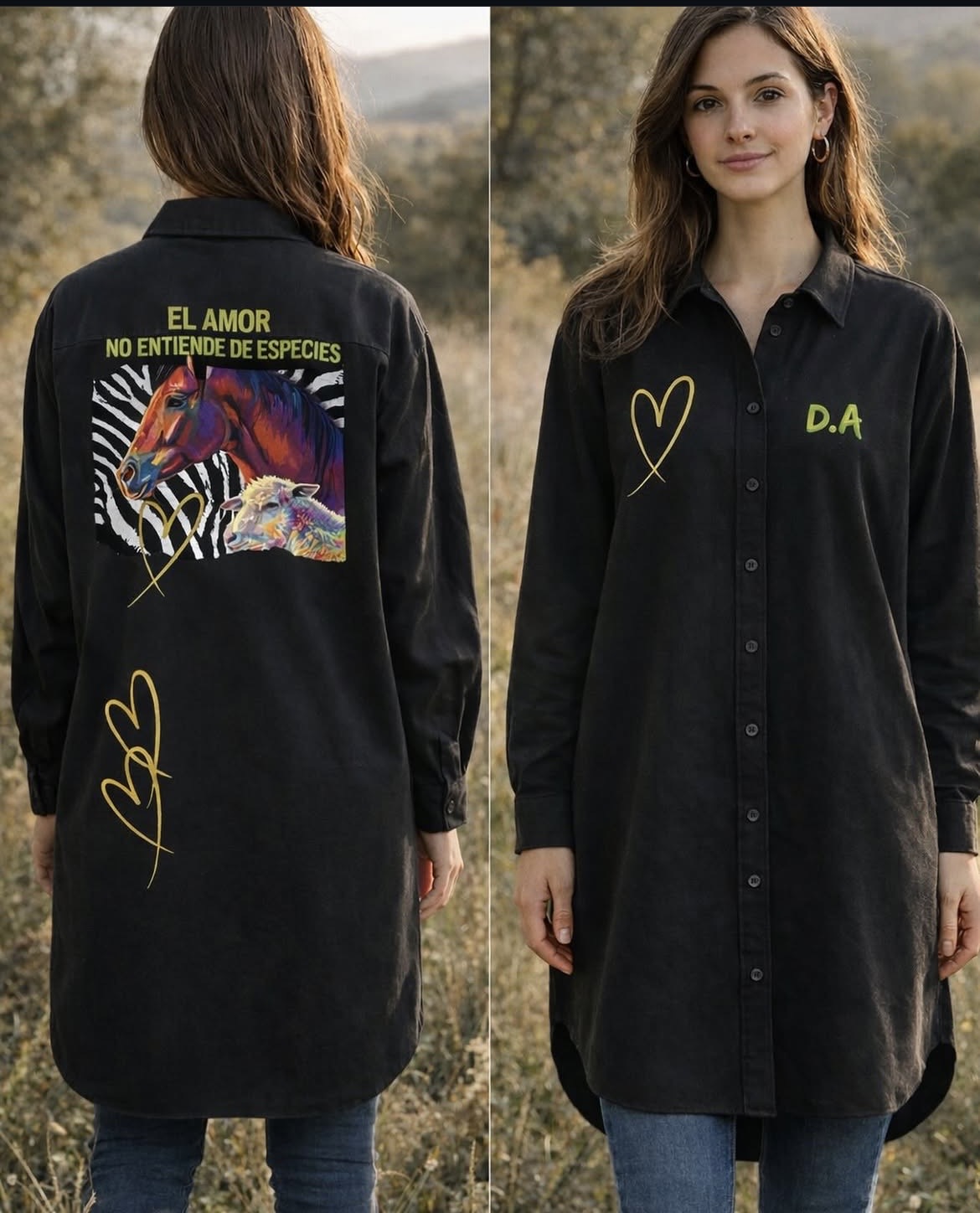 Camisa «El amor no entiende de especies»